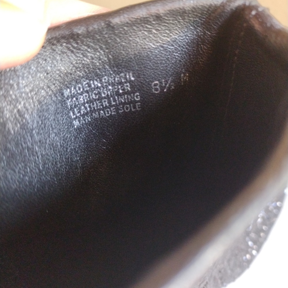Tory Burch All That Glitters Black High Heel Ankle Booties Women's 8.5 Sparkly - Picture 5 of 10